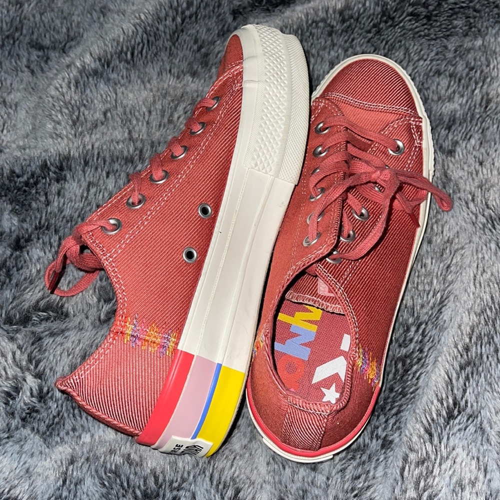 Converse platform sneakers